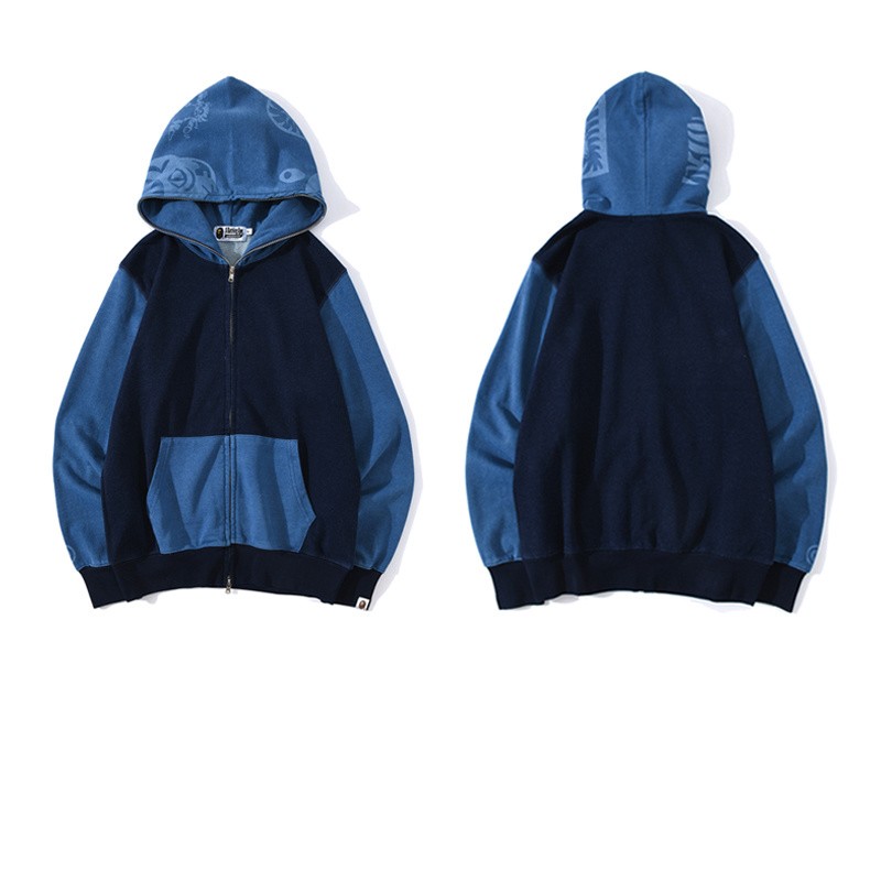 Bape Hoodie Blue M~3XL B15XC6666